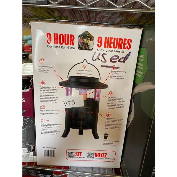 OUTDOOR BUG TRAP