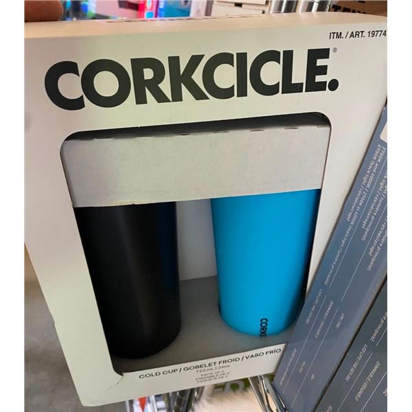 2 WATER BOTTLES WITH STRAWS