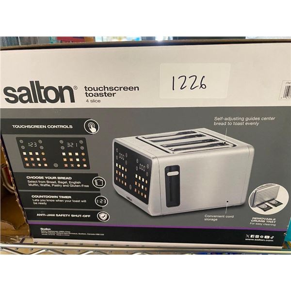 SALTON 4 SLOT TOASTER