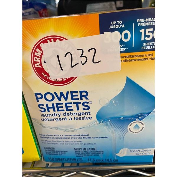 150 LAUNDRY DETERGENT SHEETS