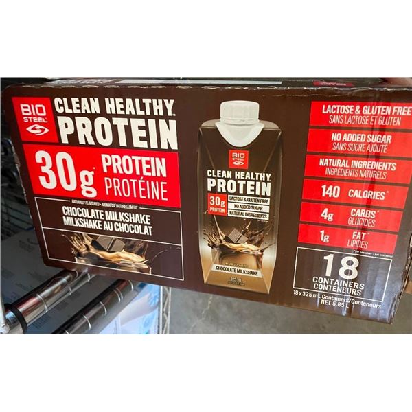 APPROX. 18 BOTTLES OF CHOCOLATE PROTEIN SHAKE