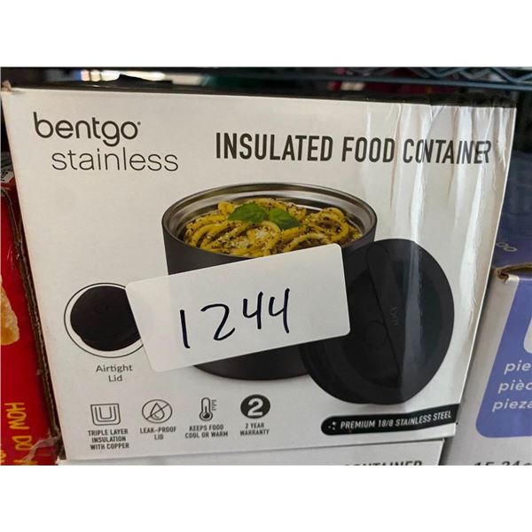 INSULATED FOOD CONTAINER