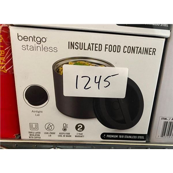 INSULATED FOOD CONTAINER