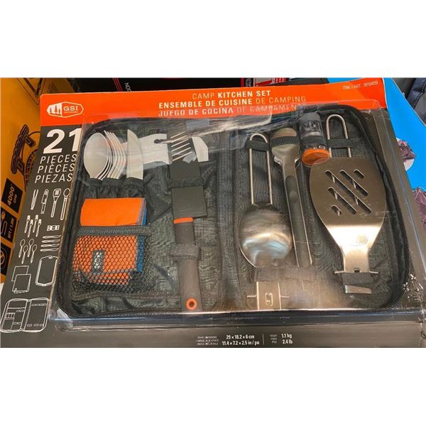 21PC CAMP KITCHEN SET