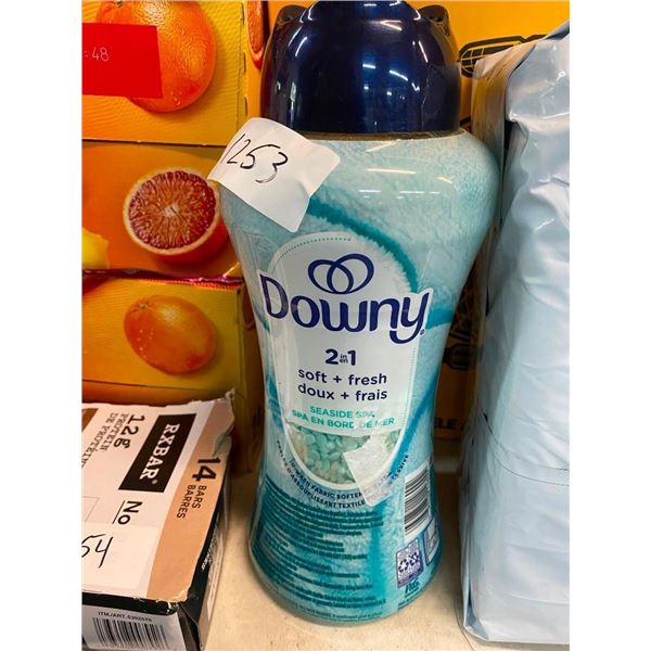 HALF A BOTTLE OF DOWNEY FABRIC SOFTENER BEADS