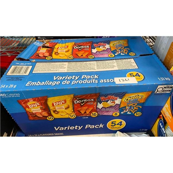 54 ASSORTED BOX OF CHIPS