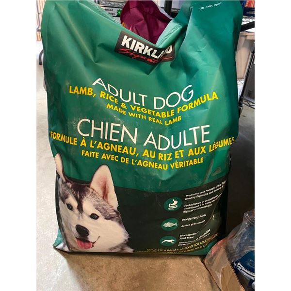 LARGE BAG OF DOG FOOD