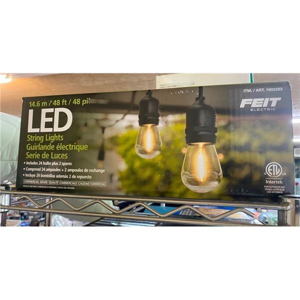 48FT LED STRING LIGHTS