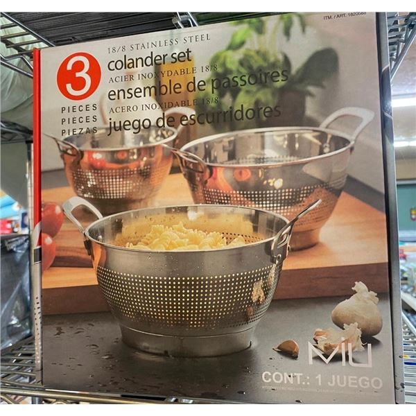 3PC STRAINER SET