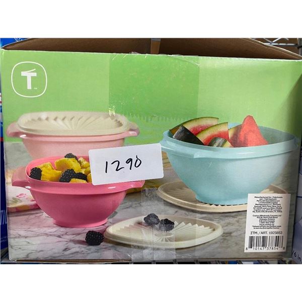 12PC TUPPERWARE SET