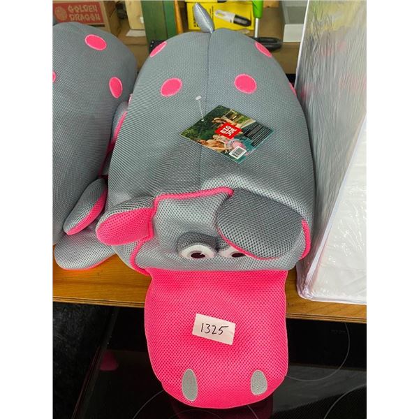 LARGE HIPPO BEANBAG PILLOW