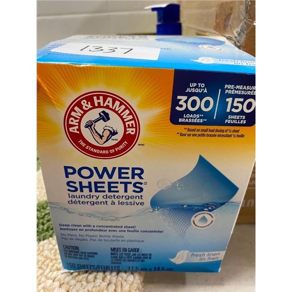 APPROX. 150 LAUNDRY DETERGENT SHEETS