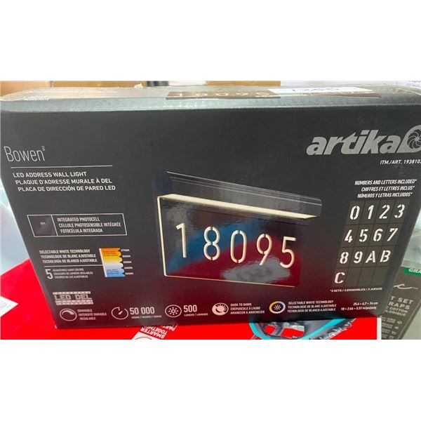 LED ADDRESS LIGHT