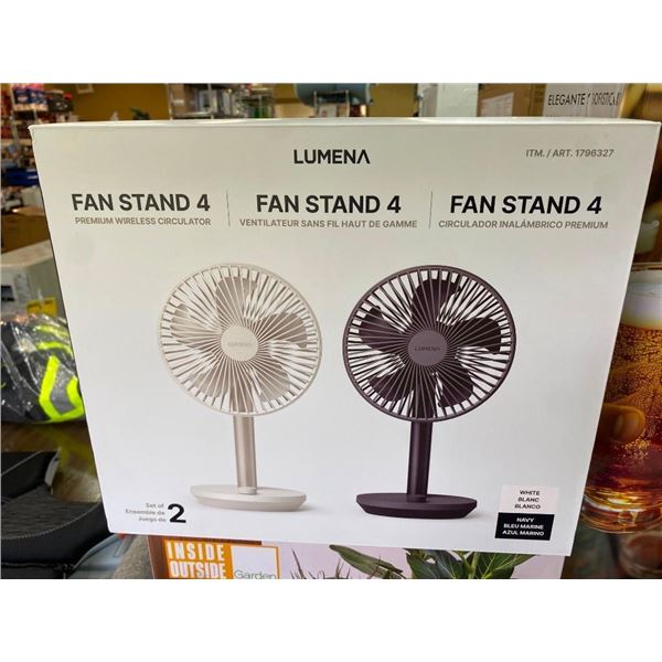 2 NIGHT STAND FANS