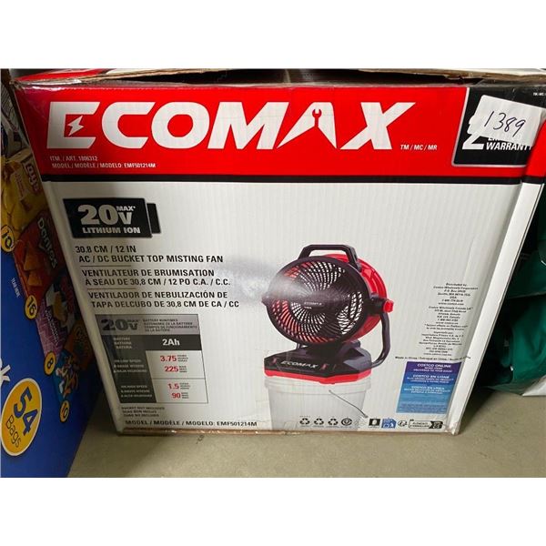 ECOMAX 12IN AC MISTING FAN