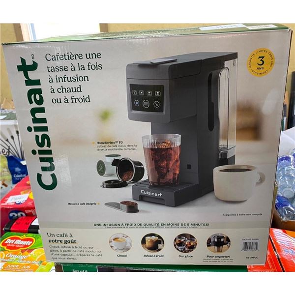 CUISINART SINGLE CUP COFFEE MAKER