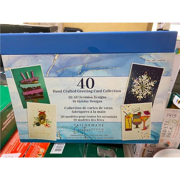 40 HAND CRAFTED CARDS KIT