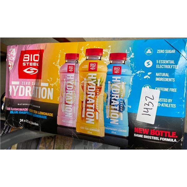 24 BIOSTEEL HYDRATION DRINKS