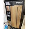 Image 1 : 8X2FT ARTIKA SOUND SOFTENING DECORATIVE SLATTED PANEL