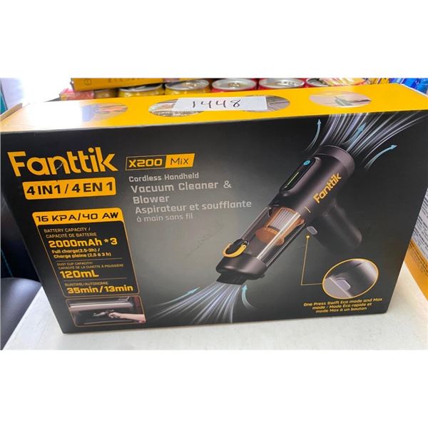 4-IN-1 CORDLESS HANDHELD VACUUM