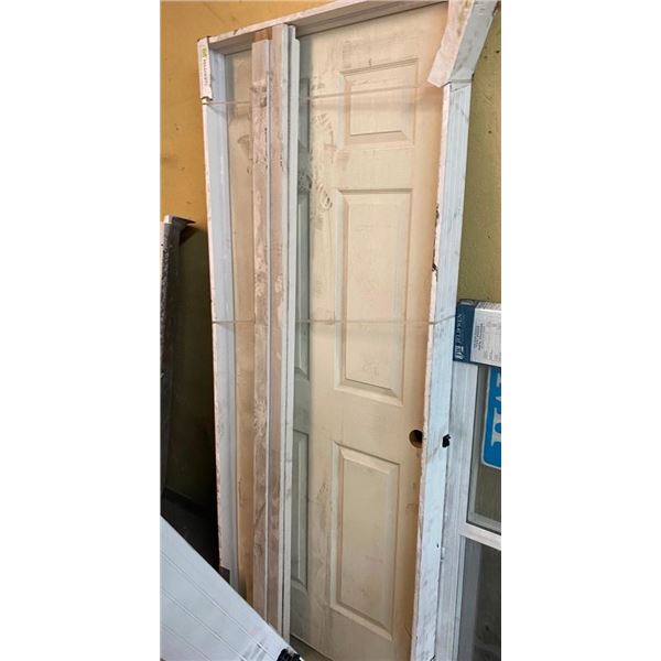 2 OF 32IN INTERIOR DOORS - BOTH HAVE DAMAGE AS SEEN IN PIC