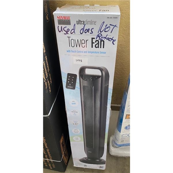 USED TOWER FAN - DOES NOT ROTATE