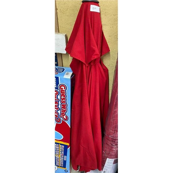 68IN OUTDOOR UMBRELLA - MISSING EXTENSION POLE - NO BASE