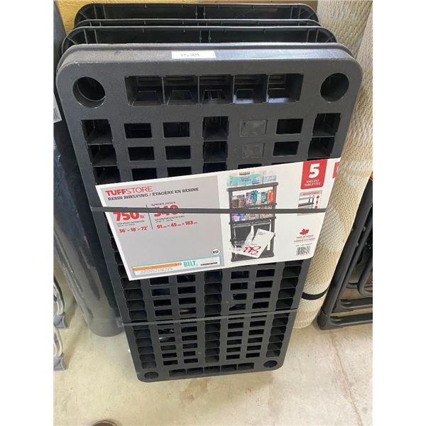 36X72IN PLASTIC STORAGE SHELF