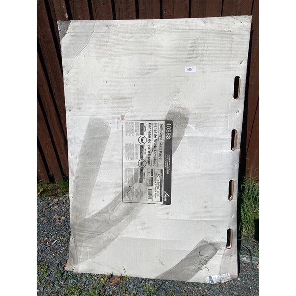 60X36X1/4IN PIECE OF TEMPERED GLASS