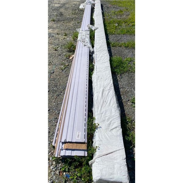 2 BUNDLES OF 20FTX6IN VINYL SIDING - WOOD GRAIN