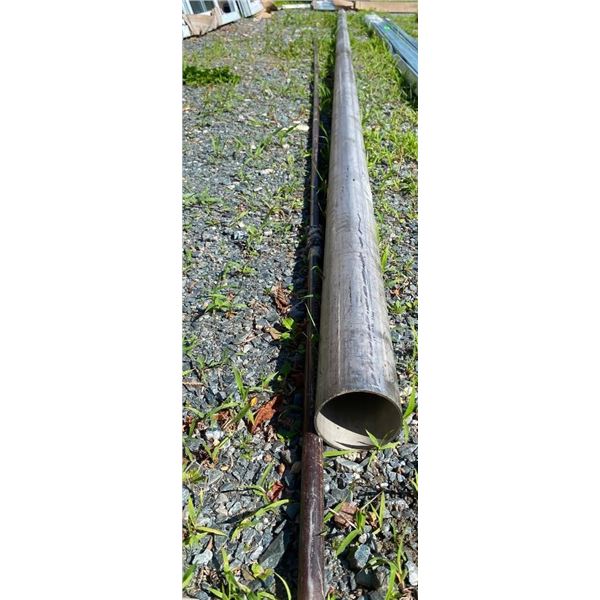 20FTX3.5IN ALUMINIUM PIPE WITH 1/8IN SIDE WALL