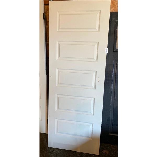 30IN INTERIOR DOOR - HAS SCUFFS - MISSING FRAME