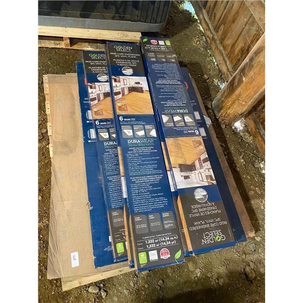 APPROX. 240SQFT OF RIGIDCORE VINYL PLANK FLOORING