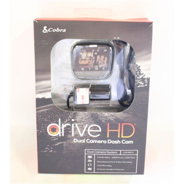 COBRA DRIVE HD FRONT AND REAR CAMERA