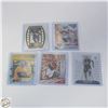 Image 1 : 5 FOOTBALL CARDS KHALIL MACH, SEAN DAVIS, ALEX