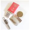 Image 1 : ESTATE COLLECTABLES INCLU; SILVER PLATED TIECLIP+