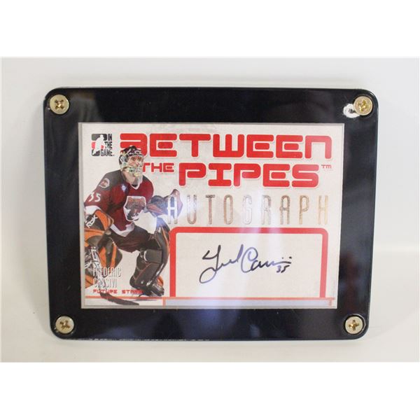 2006 IN THE GAME AUTOGRAPH CARD FREDERIC CASSIVI