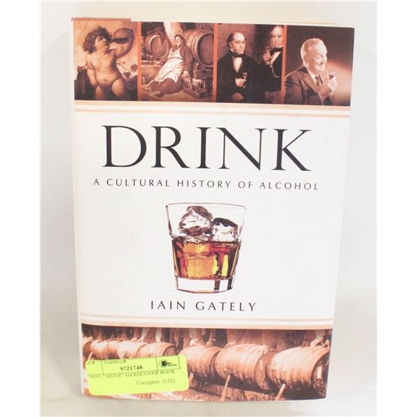 546PG "DRINK" HARDCOVER BOOK
