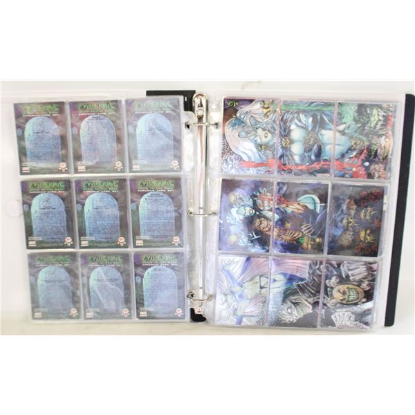 BINDER C/W (80) GLOW IN THE DARK CHROMIUM "EVIL