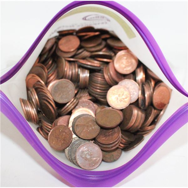 6 LBS. COPPER PENNIES