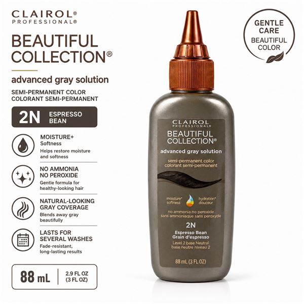 CLAIROL PROFESSIONAL 2N ESPRESSO BEAN 88ML
