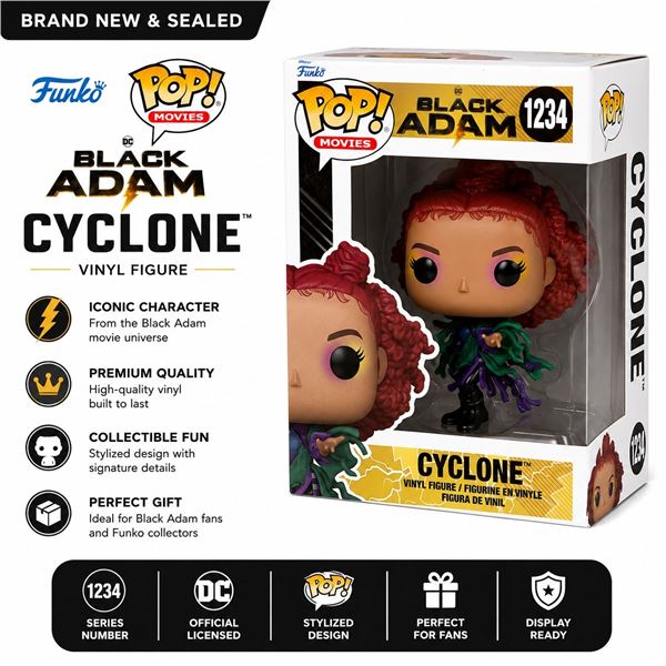 NEW FUNKO POP! CYCLONE #1234