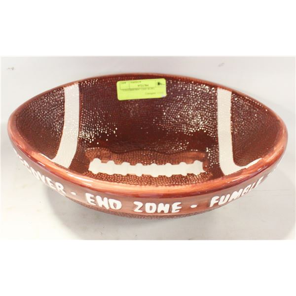 "TOUCHDOWN" CHIP BOWL