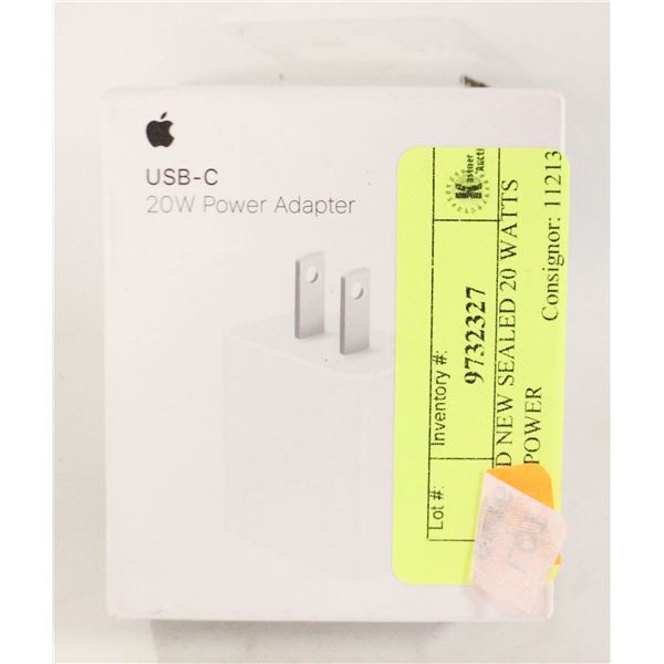 BRAND NEW SEALED 20 WATTS USBC POWER