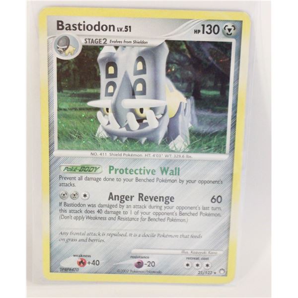 BASTIODON LV.51 POKEMON CARD 21/123