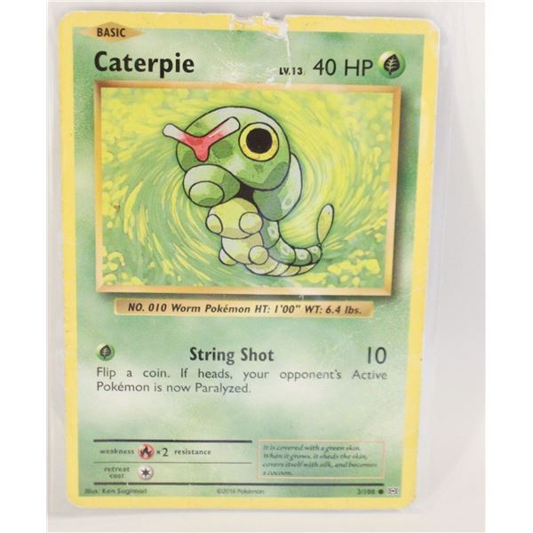 CATERPIE BASIC 3/108 POKEMON CARD