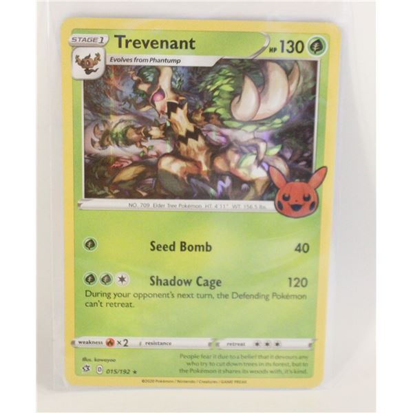 TREVENANT HOLO 015/192 POKEMON CARD
