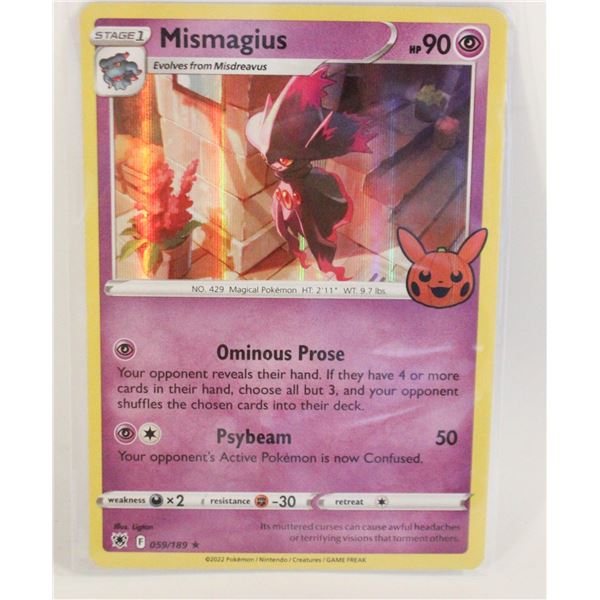 MISMAGIUS HOLO 059 POKEMON CARD