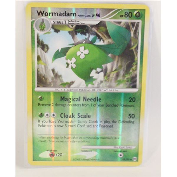 WORMADAM REVERSE HOLO 49 POKEMON CARD