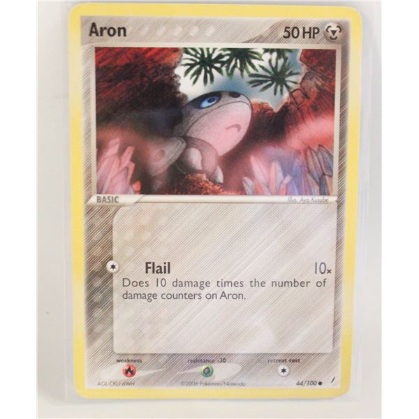 ARON 44/100 POKEMON CARD